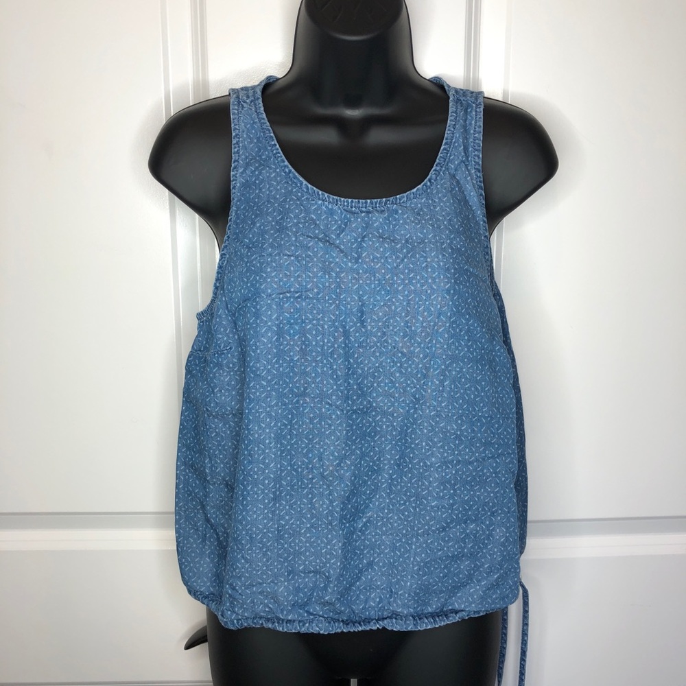 Denim Sleeveless Top